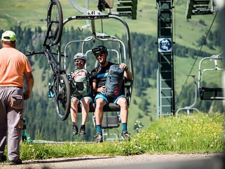 Seiser Alm summer lifts with bike transport - Bike South Tyrol