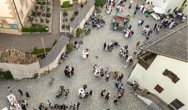 „Völser Dorfkuchl“ (street food) a Fiè allo Sciliar